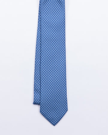 Blue Tie 100% Silk